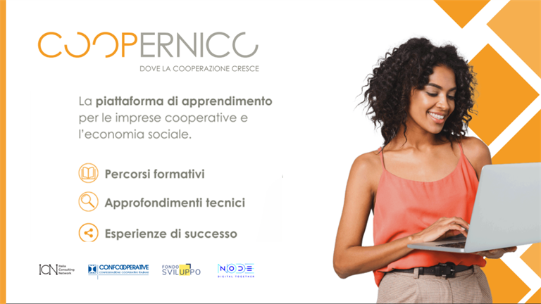 Nasce Coopernico, la piattaforma di e-learning di Confcooperative e ICN