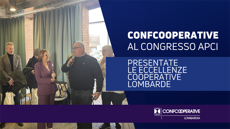 Confcooperative Lombardia al congresso nazionale dell'Associazione Professionale Cuochi Italiani (APCI)