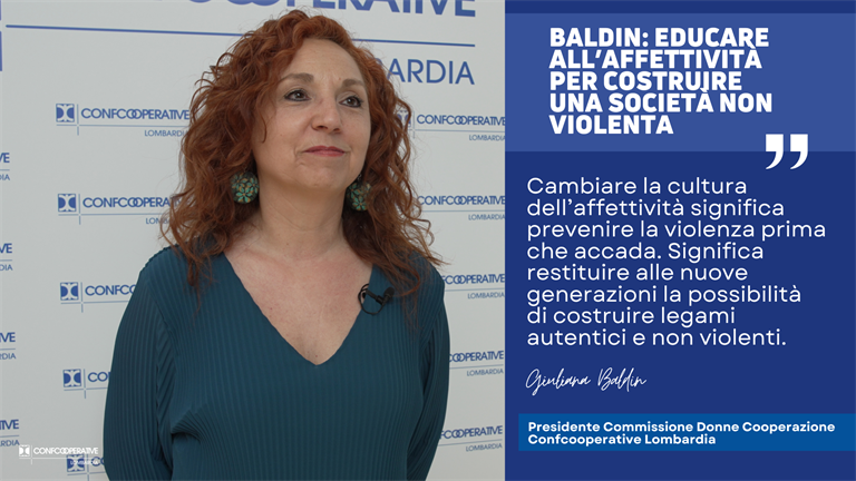 Baldin: educare all’affettività per costruire una società non violenta