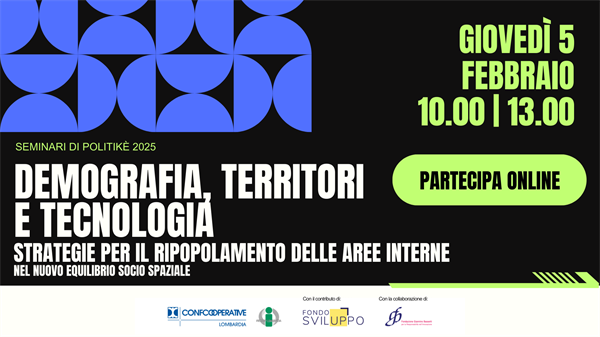 5 febbraio seminario online di Politikḗ | Democrazia, territori e tecnologia