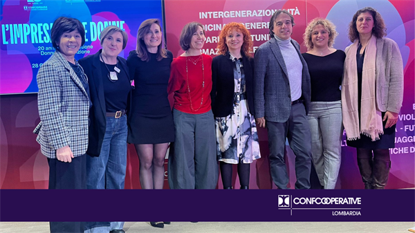 Roma, la delegazione lombarda celebra i vent’anni della Commissione Donne CooperAzione