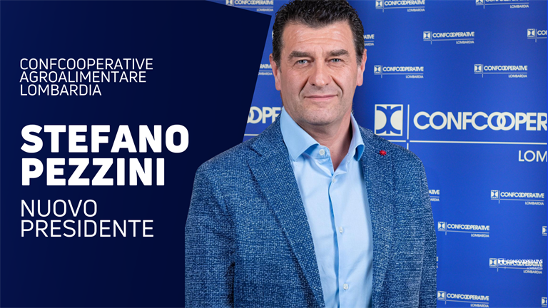 Stefano Pezzini nuovo presidente di Confcooperative Agroalimentare Lombardia