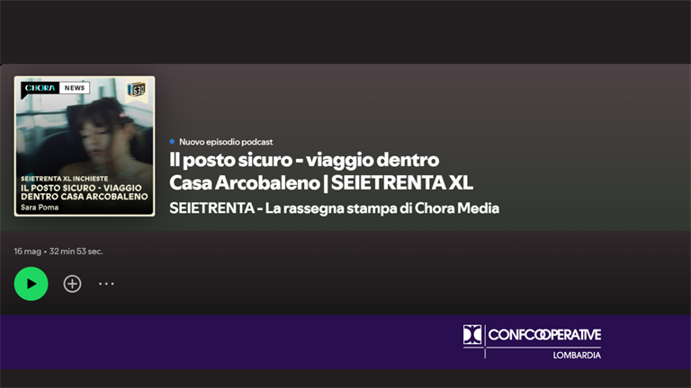 Podcast, SEIETRENTA XL racconta Casa Arcobaleno di Spazio Aperto Servizi