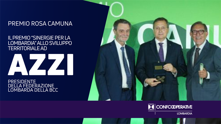 Premio Rosa Camuna: congratulazioni ad Alessandro Azzi