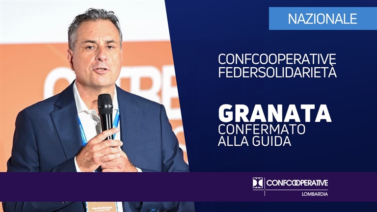 Confcooperative Federsolidarietà, Stefano Granata riconfermato presidente
