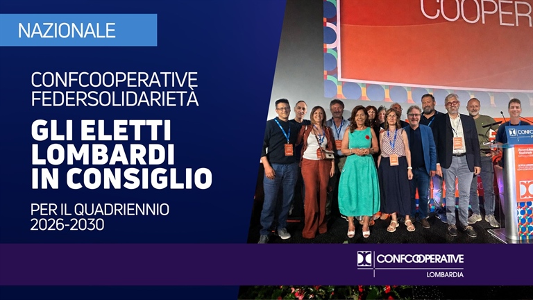 Confcooperative Federsolidarietà, gli eletti lombardi nel Consiglio nazionale