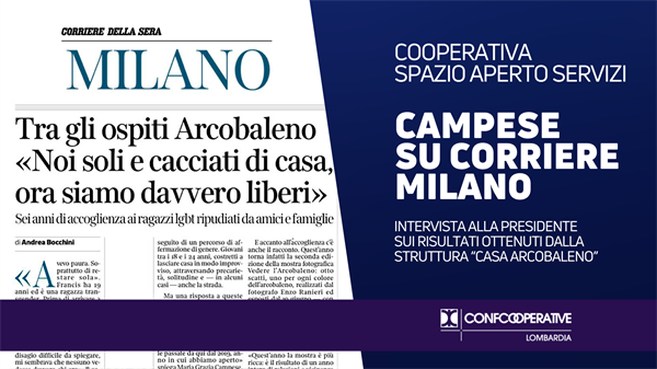 Su Corriere Milano l’intervista a Maria Grazia Campese