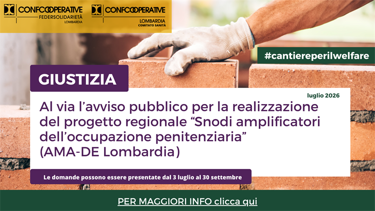 Al via l’avviso per la realizzazione del progetto AMA DE Lombardia