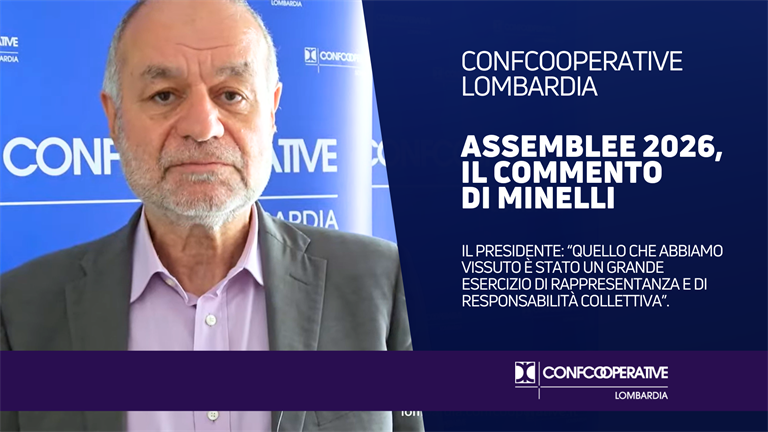 Confcooperative Lombardia, il messaggio del presidente Minelli sulla stagione assembleare