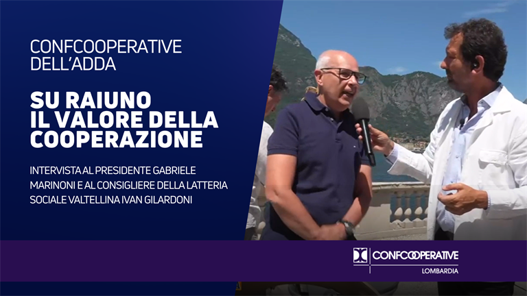 Il valore della cooperazione nell'agroalimentare: Marinoni e Gilardoni ai microfoni di Raiuno