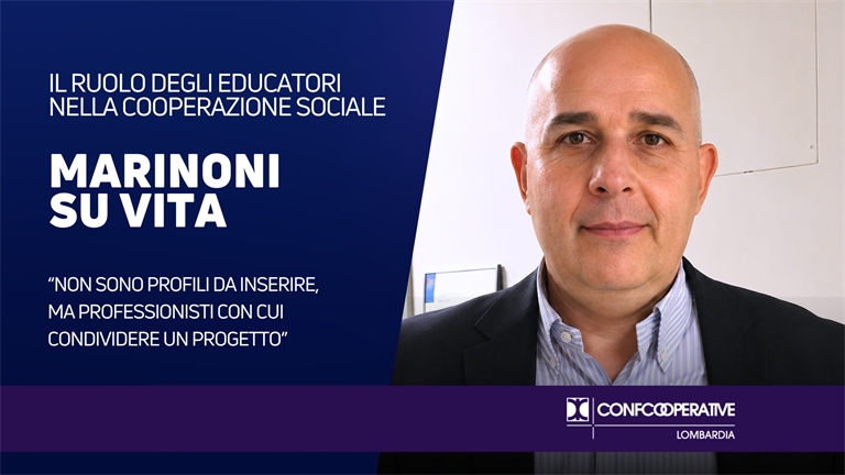 Il ruolo degli educatori nella cooperazione sociale, Marinoni: “Non sono profili da inserire, ma professionisti con cui condividere un progetto”