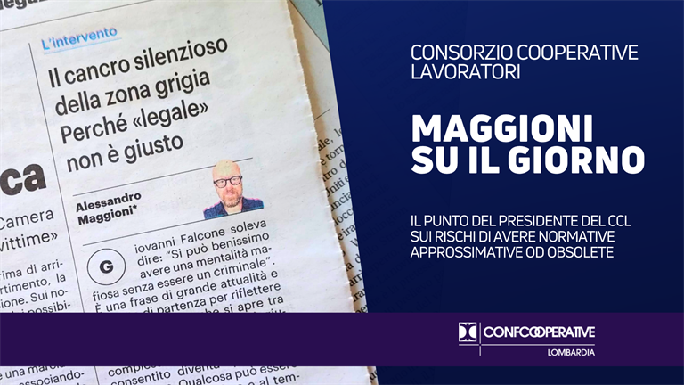 Normative, i rischi delle zone grigie: su Il Giorno il commento di Alessandro Maggioni