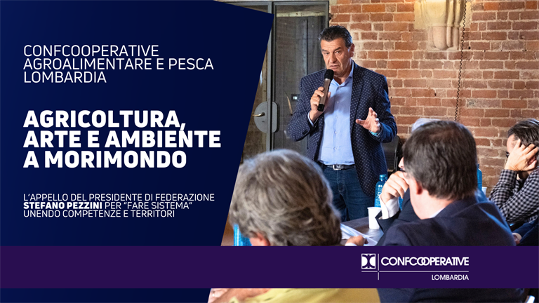 Confcooperative Lombardia all’Abbazia di Morimondo per parlare del rapporto tra agricoltura, arte e ambiente