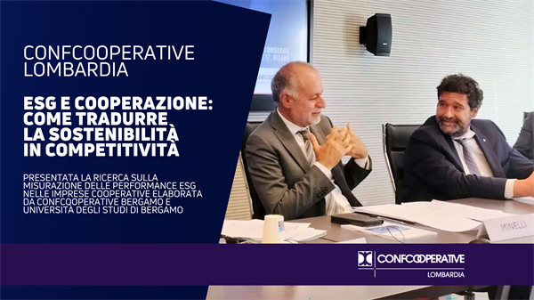 ESG e cooperazione: tradurre la sostenibilità in competitività è possibile