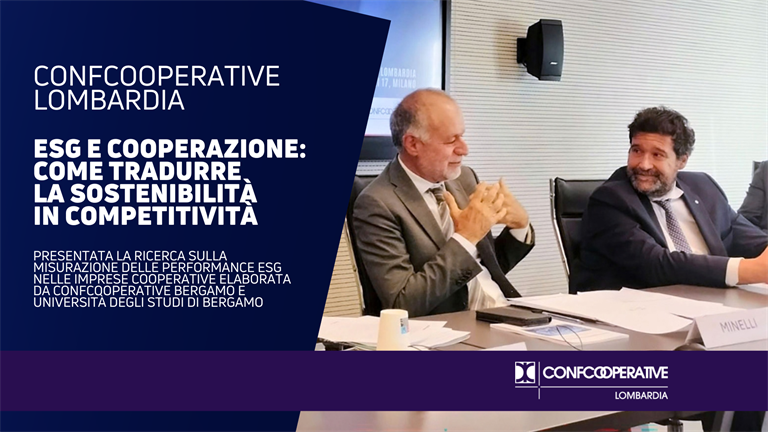 ESG e cooperazione: tradurre la sostenibilità in competitività è possibile