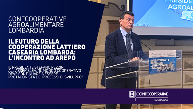 Assemblea AREPO, Pezzini: "Il mondo cooperativo deve continuare a essere protagonista dei processi di sviluppo"