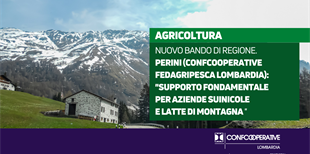 Agricoltura, nuovo bando di Regione. Perini (Confcooperative...