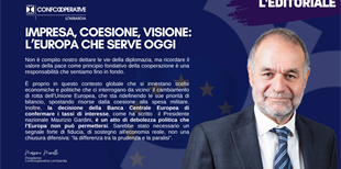 Impresa, coesione, visione: l’Europa che serve oggi