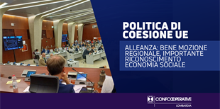 Alleanza: “Bene la mozione sulla Politica di Coesione UE,...