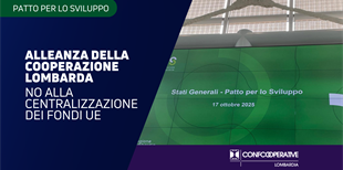 Patto per lo Sviluppo, Alleanza della Cooperazione: “No alla...