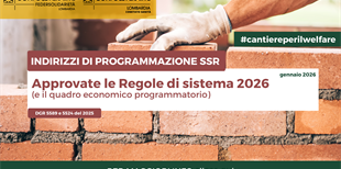 SERVIZIO SOCIOSANITARIO REGIONALE - Approvate le Regole di...