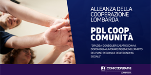 Alleanza della cooperazione lombarda, Pdl Coop comunità:...