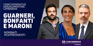 Nominati i vicepresidenti di Confcooperative Agroalimentare...