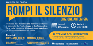 Violenza di genere: webinar informativo sul bando Rompi il...
