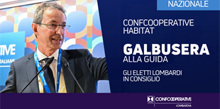 Confcooperative Habitat, Alessandro Galbusera nominato...