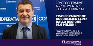 Trasformazione agroalimentare, 16,6 milioni dalla Regione....