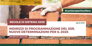 Indirizzi di programmazione SSR, da Regione nuove...