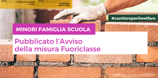 Minori, famiglia, scuola - Pubblicato l'Avviso per la misura...