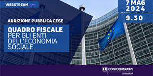 7 maggio | Audizione CESE sui sistemi fiscali a sostegno...